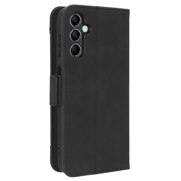 Stilig Læretui med Lommebok til Samsung Galaxy M34 - Svart