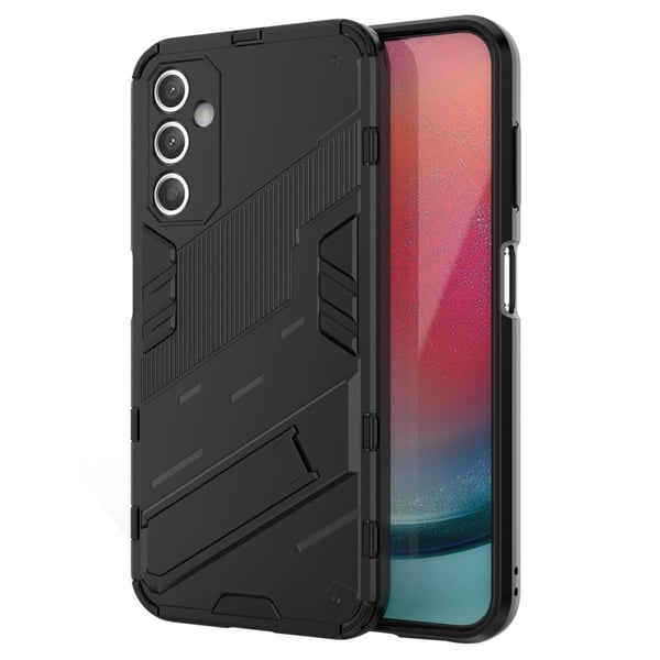 Stødsikker Hybrid Cover med A Moderne Touch til Samsung Galaxy A25 - Sort