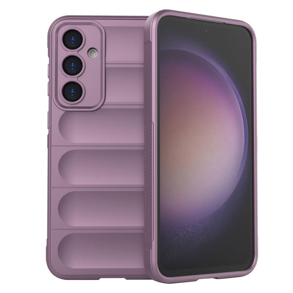 Blødt grebsformet cover til Samsung Galaxy S23 FE - Lilla