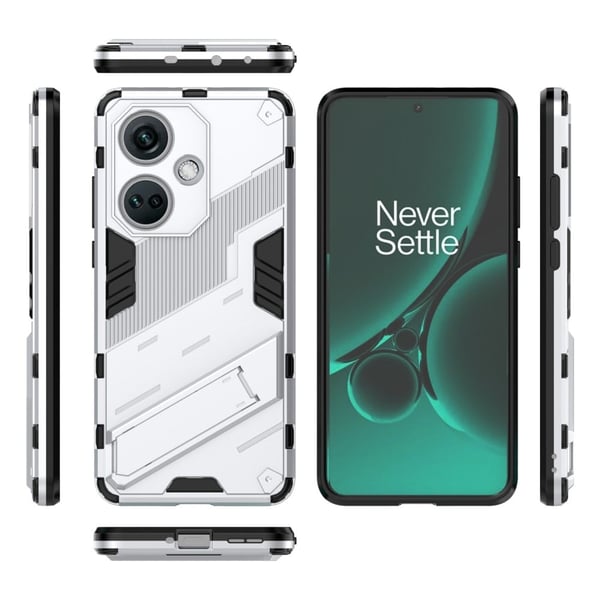 Støtsikkert hybriddeksel for OnePlus Nord CE 3 - Hvit