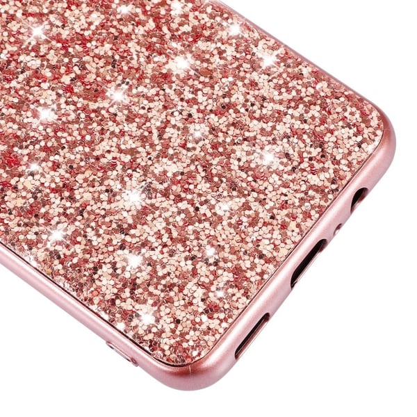 Glitter Samsung Galaxy A24 4G Etui - Sølv
