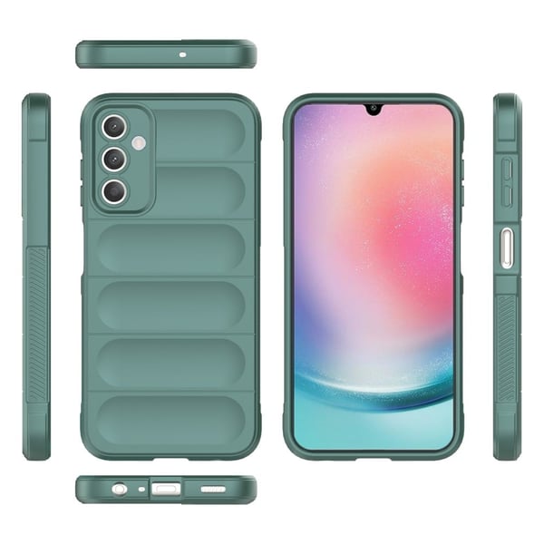 Deksel med mykt grep for Samsung Galaxy A25 - Grønn