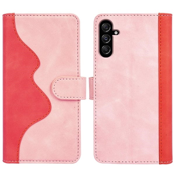 Tofarget lærdeksel for Samsung Galaxy M34 - Rosa