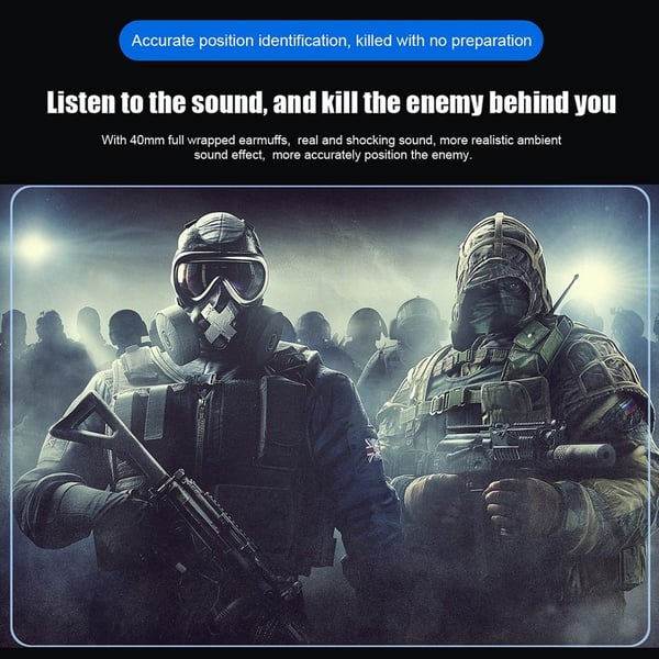 OVLENG OV-P9 3.5mm Kablet Øretelefon Gaming Headset