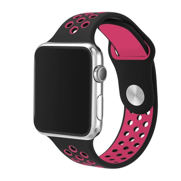 För Apple Watch 42/44mm L silikon Sport klockarmband