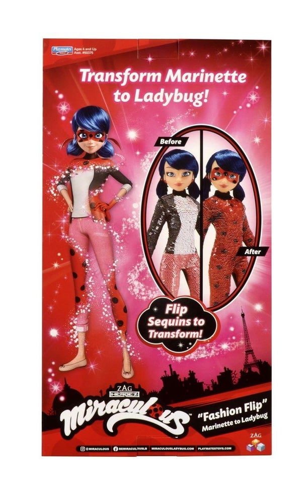 Miraculous Transforming Fashion Pailletter