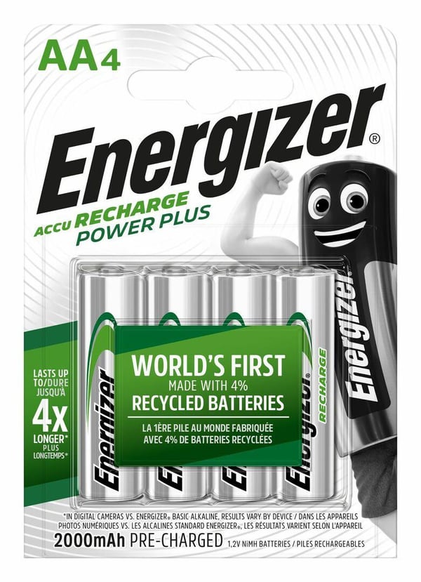 ENERGIZER Power Plus HR06 AA BL4 2000mAh