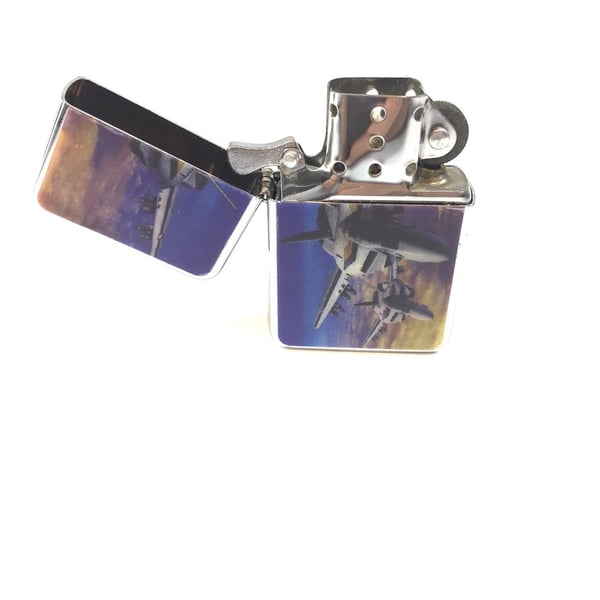 Benzinlighter / Lighter - Benzin - Gentelo - Flyvemaskine