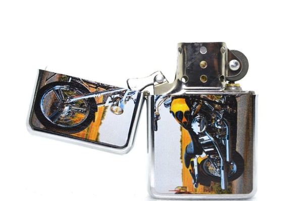 Benzinlighter / Lighter - Benzin - Gentelo - Motorcykel
