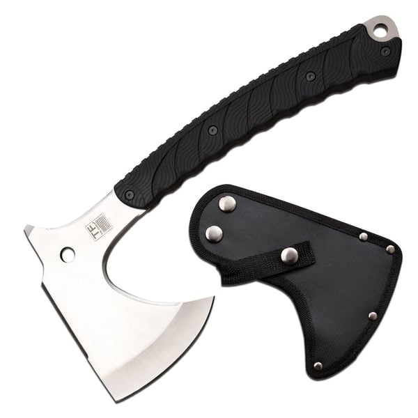 Tac-Force TF-AXE003S -tomahawk – kokonaispituus 13\" (n. 33 cm), 4,25\" 3Cr13-satiiniterä
