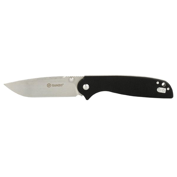 GANZO - G6803-BK - Musta taittoveitsi