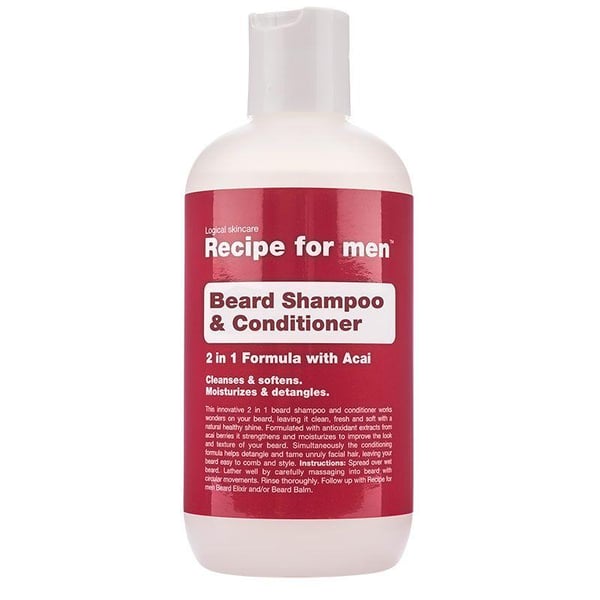 Recipe for men Beard Shampoo & Conditioner 250ml