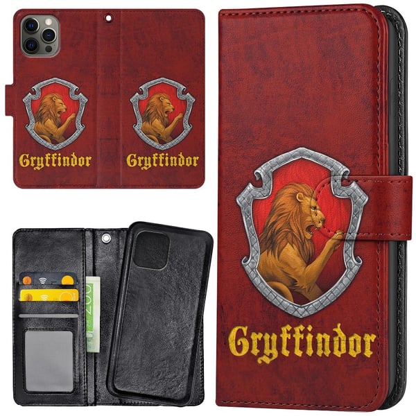 iPhone 15 Pro Max - Lompakkokotelo/Kuoret Harry Potter Gryffindor iPhone 15 Pro Max - Lompakkokotelo/Kuoret Harry Potter Gryffindor