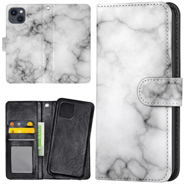 iPhone 15 - Mobilcover/Etui Cover Marmor