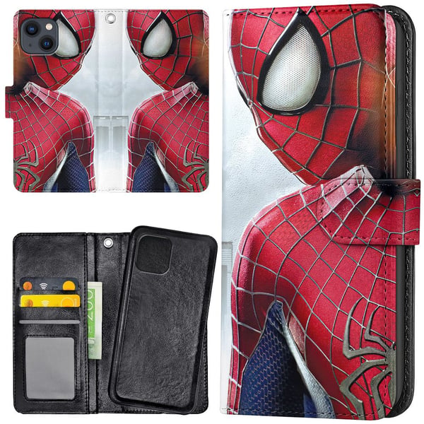 iPhone 15 - Mobilcover/Etui Cover Spiderman