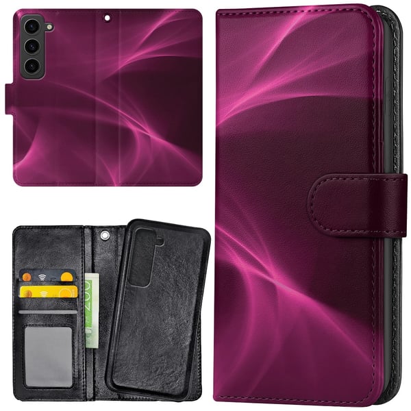 Samsung Galaxy S23 Plus - Lommebok Deksel Purple Fog