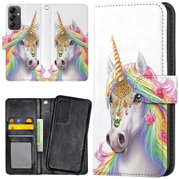 Samsung Galaxy A54 - Lommebok Deksel Unicorn/Enhjørning