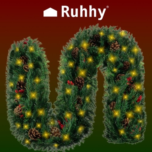 Juletræsguirlande / LED-guirlande - 2,7 m