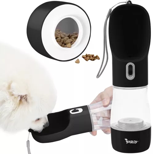 Vannflaske for hund / Hundeflaske - 200ml