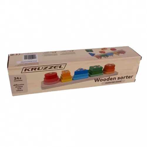 Sorter Klossene Leke for Barn – Pedagogisk