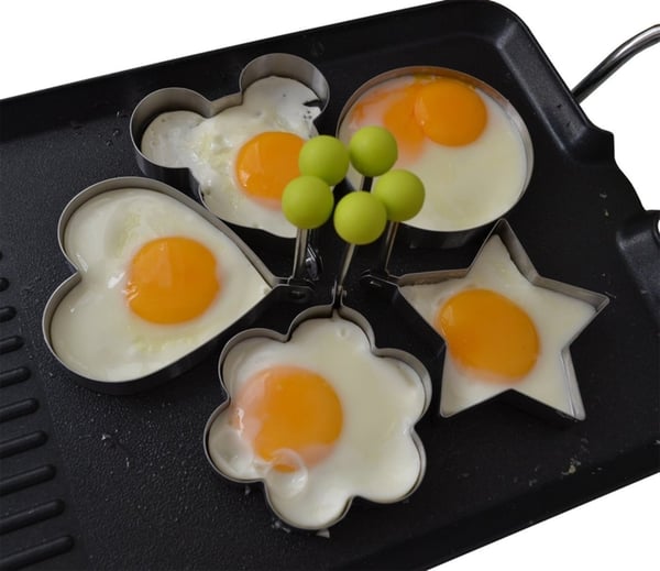 2-Pack - Äggform / Form till Ägg - Stjärna