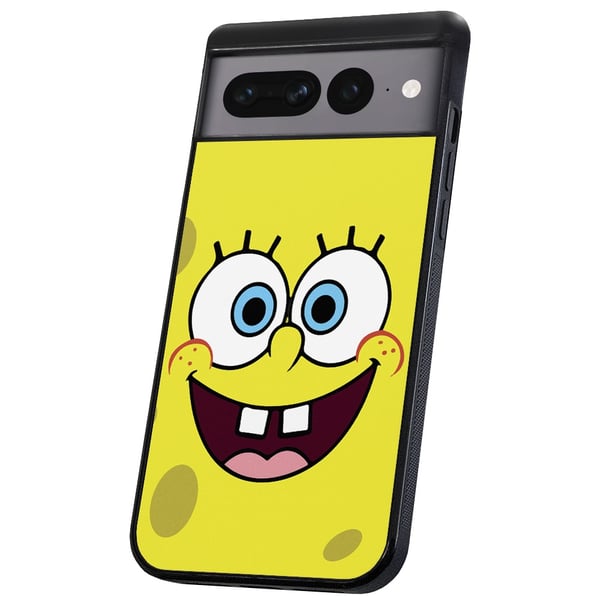 Google Pixel 7A - Cover/Mobilcover Svampebob