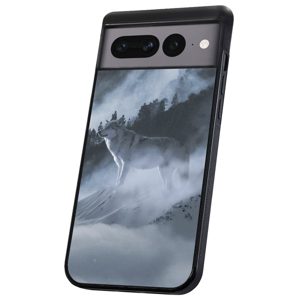 Google Pixel 7A - Cover/Mobilcover Arctic Wolf