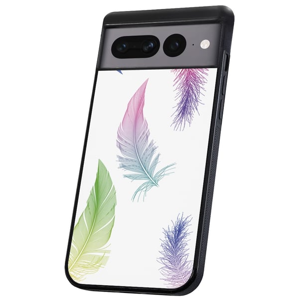 Google Pixel 8 Pro - Cover/Mobilcover Fjer