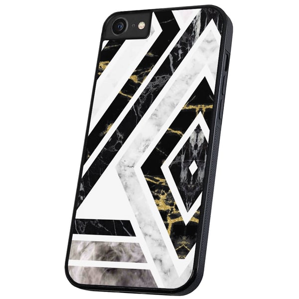 iPhone 6/7/8 Plus - Cover/Mobilcover Skræv Mønster