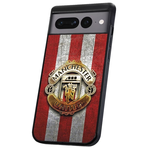 Google Pixel 7A - Cover/Mobilcover Manchester United