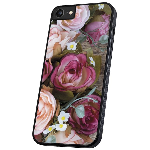 iPhone 6/7/8 Plus - Cover/Mobilcover Blomster