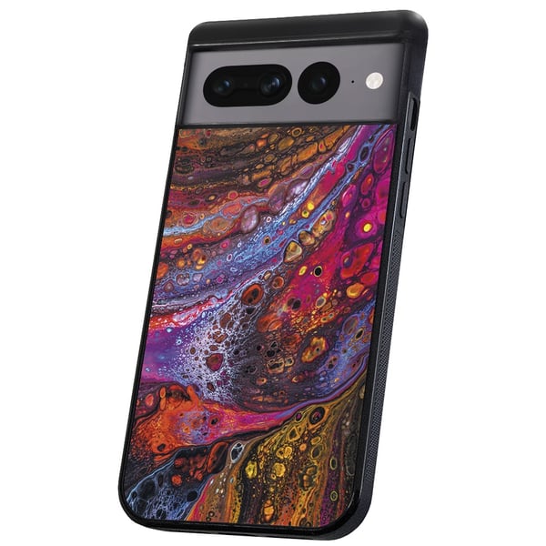 Google Pixel 8 - Cover/Mobilcover Psykedelisk