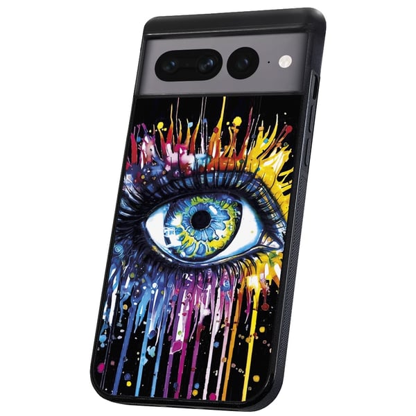 Google Pixel 8 Pro - Cover/Mobilcover Rindende Øje