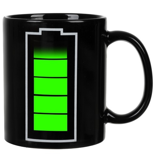 Kopp / Kaffekopp Batteri - Varmefølsom