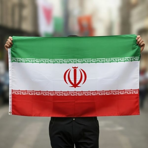 Iran Lippu - 150 x 90 cm