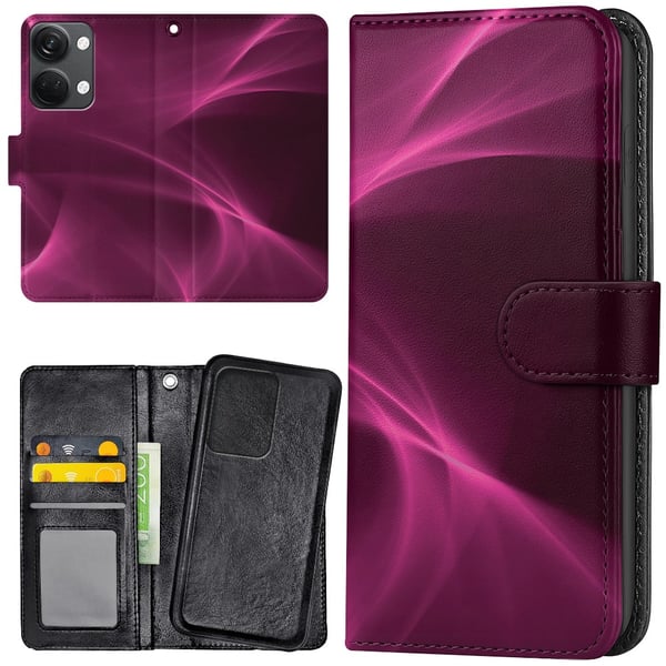 OnePlus Nord 3 5G - Lompakkokotelo/Kuoret Purple Fog