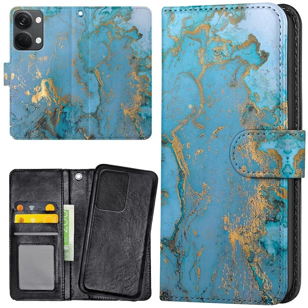 OnePlus Nord 3 5G - Lommebok Deksel Marmor OnePlus Nord 3 5G - Lommebok Deksel Marmor
