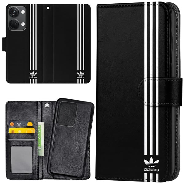 OnePlus Nord 3 5G - Lompakkokotelo/Kuoret Adidas OnePlus Nord 3 5G - Lompakkokotelo/Kuoret Adidas
