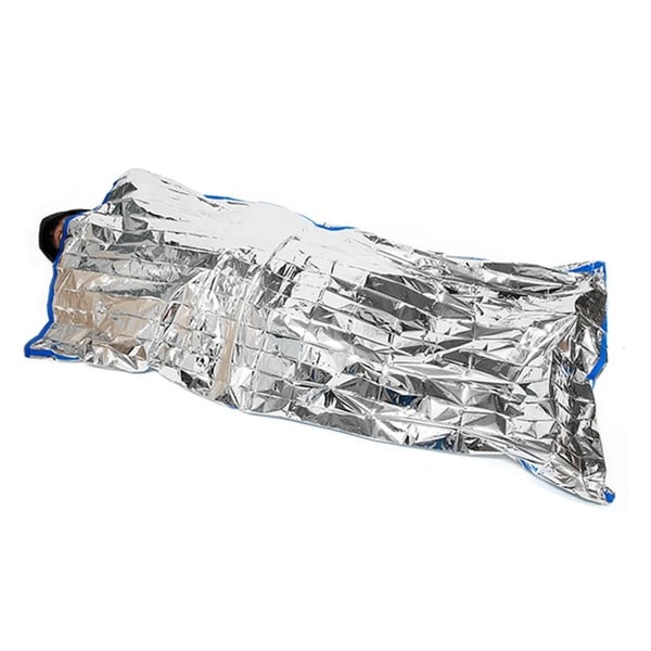 Nödsovsäck / Nödfilt - Vindtät & Lättvikt Sovsäck - 1-Pack