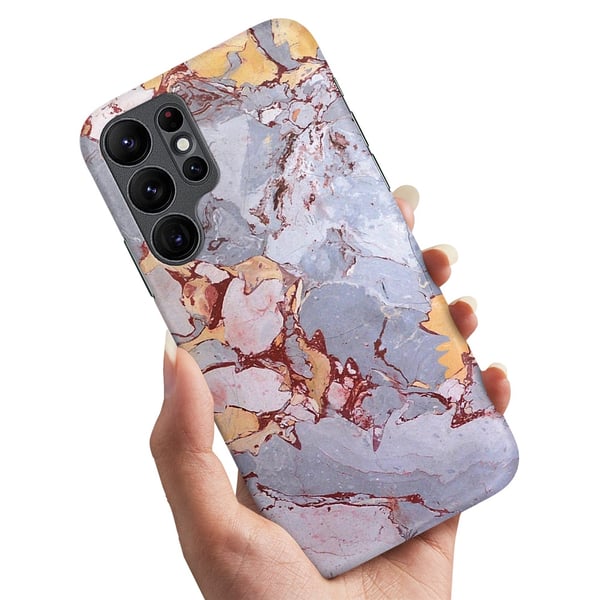 Deksel / Mobildeksel til Samsung Galaxy S24 Ultra - Marmor Deksel / Mobildeksel til Samsung Galaxy S24 Ultra - Marmor