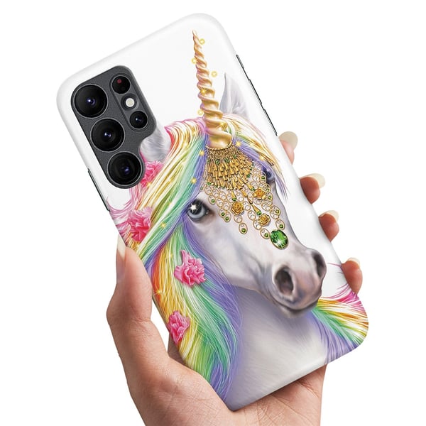Deksel / Mobildeksel til Samsung Galaxy S24 Ultra - Unicorn/Enhjørning