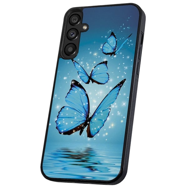 Samsung Galaxy S23 FE - Deksel/Mobildeksel Glitrende Sommerfugler