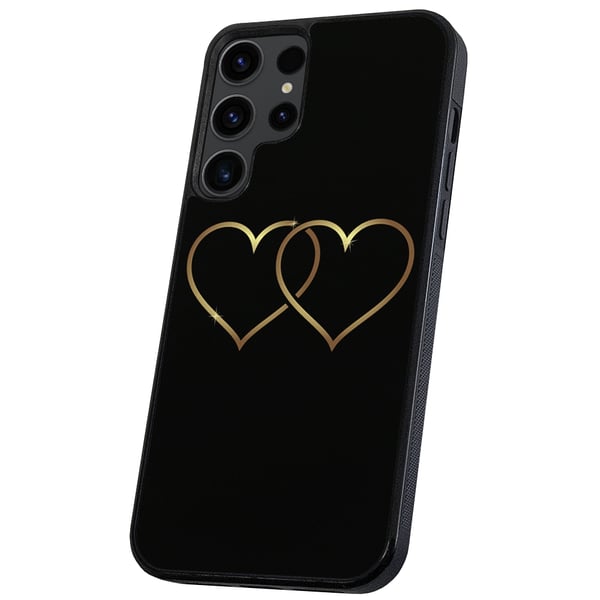 Samsung Galaxy S24 Ultra - Deksel/Mobildeksel Double Hearts