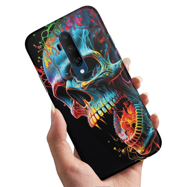 Skal / Mobilskal till OnePlus 7T Pro - Skull