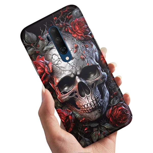 Kuoret / Suojakuoret OnePlus 7T Pro - Skull Roses