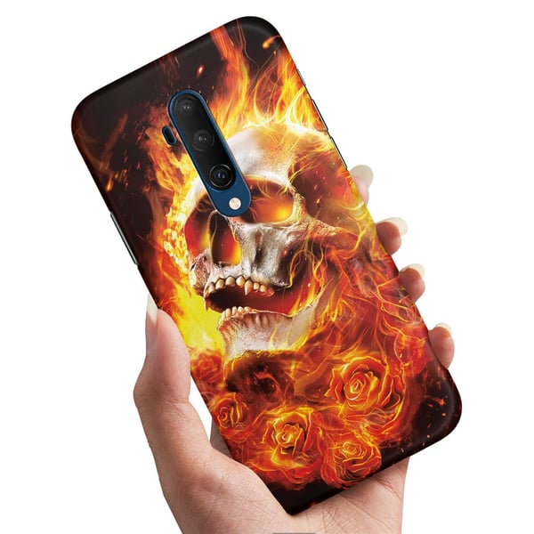 Kuoret / Suojakuoret OnePlus 7T Pro - Burning Skull
