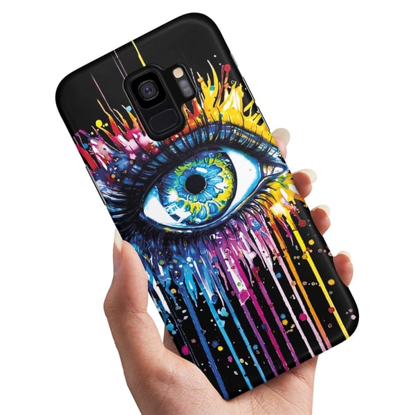 Deksel / Mobildeksel til Samsung Galaxy S9 - Rennende Øye