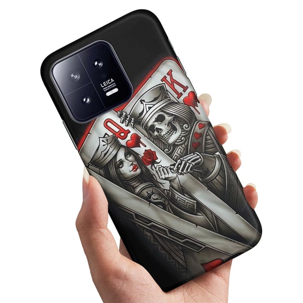 Deksel / Mobildeksel til Xiaomi 13 - King Queen Kortstokk