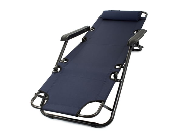 Solstol / Strandstol - Hopfällbar - DarkBlue