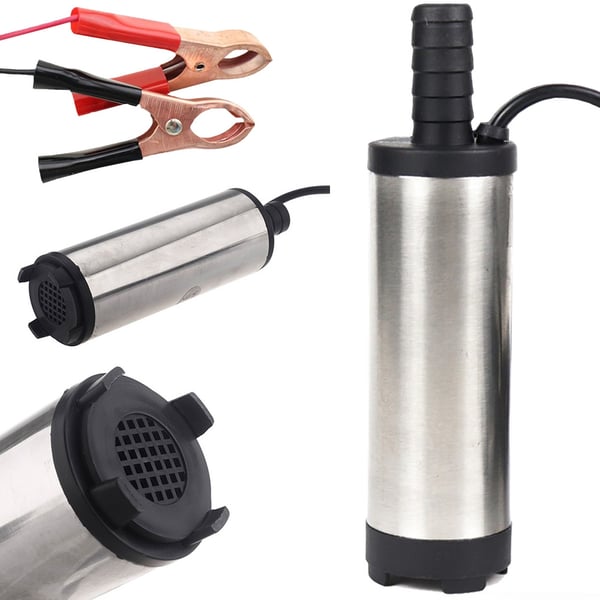 Brændstofpumpe / Oliepumpe / Vandpumpe - 12V - 12L/min